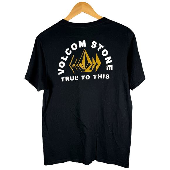 Volcom Stone 2016 True To This Big Logo T-shirt Men’s M - Skater Streetwear Punk - Picture 1 of 11